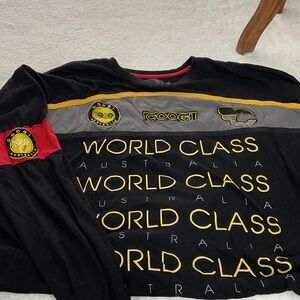 COOGI Black and Yellow Long Sleeve Shirt